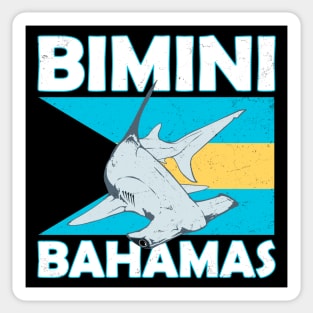 Hammerhead Shark Diving Bimini Sticker